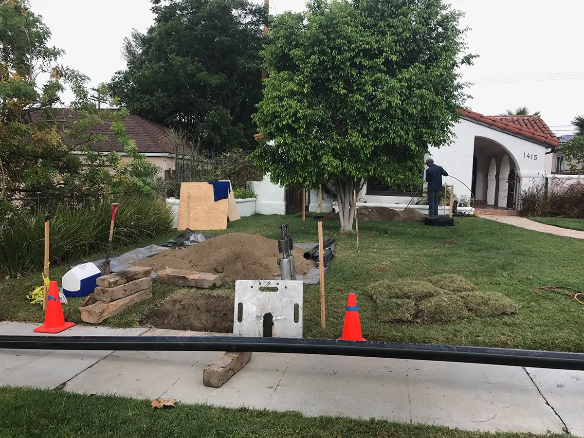 glendale-installation-teamrooter-2 Trenchless Sewer Replacement In Glendale, CA. Team Rooter