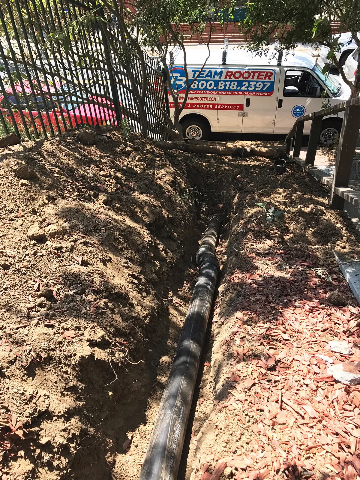 Sewer line replacement in Los Angeles