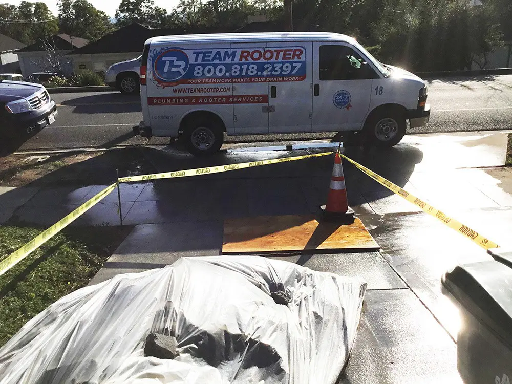 Broken Pipe in Whittier, CA