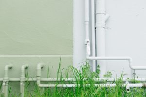 Outdoor Plumbing Pipes