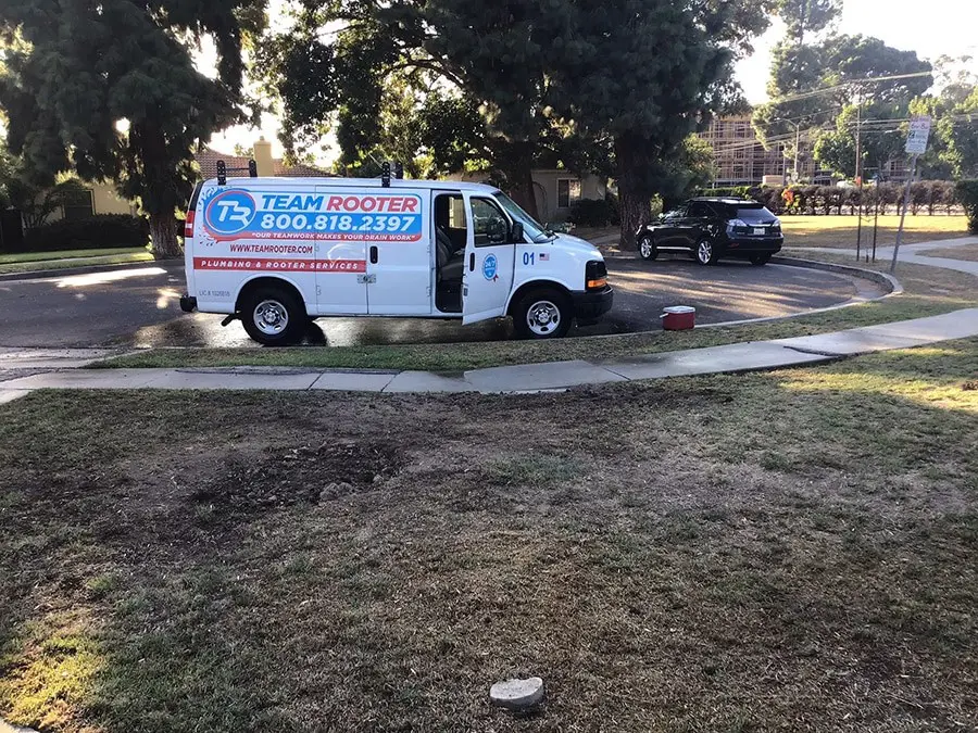 clogged drain sewer service