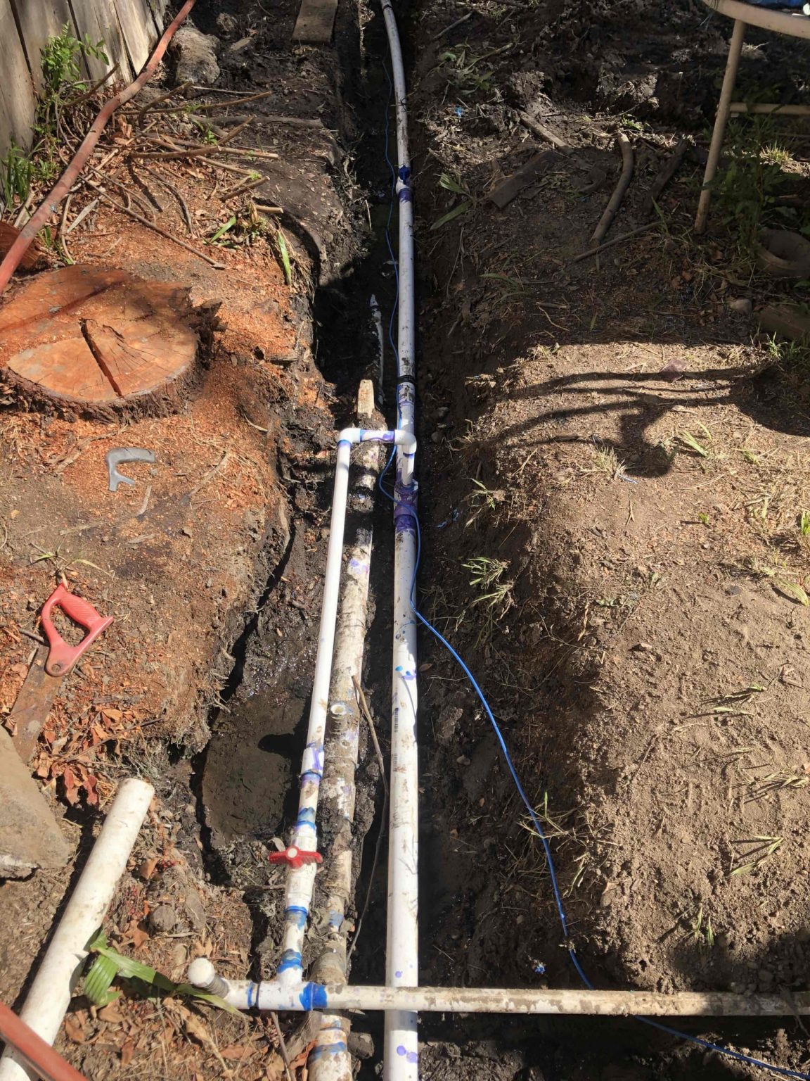 New Water Main Install in Escondido, CA Team Rooter