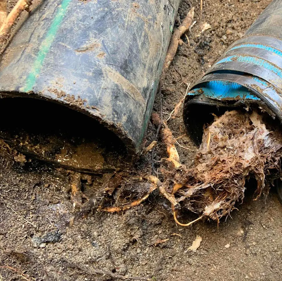 Sewer saddle repair and replacement by Team Rooter contractors