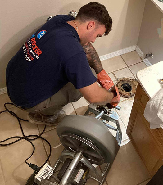 Team Rooter certified technicians — Southern California drain and sewer service