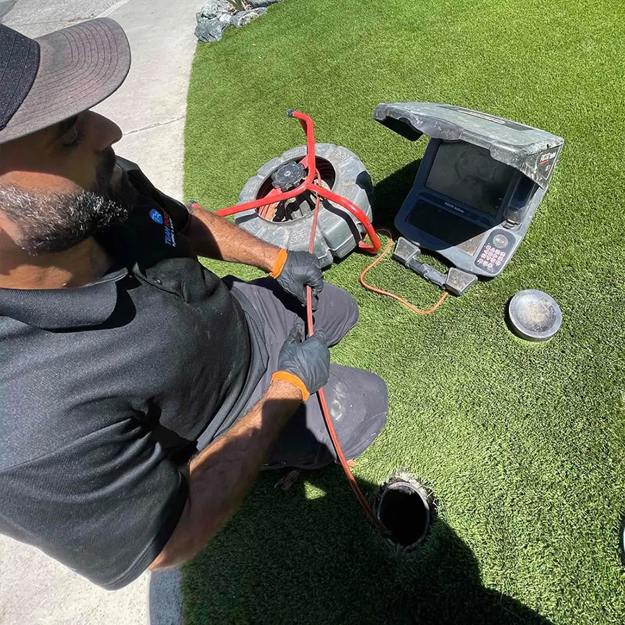 Commercial sewer camera inspection by Team Rooter