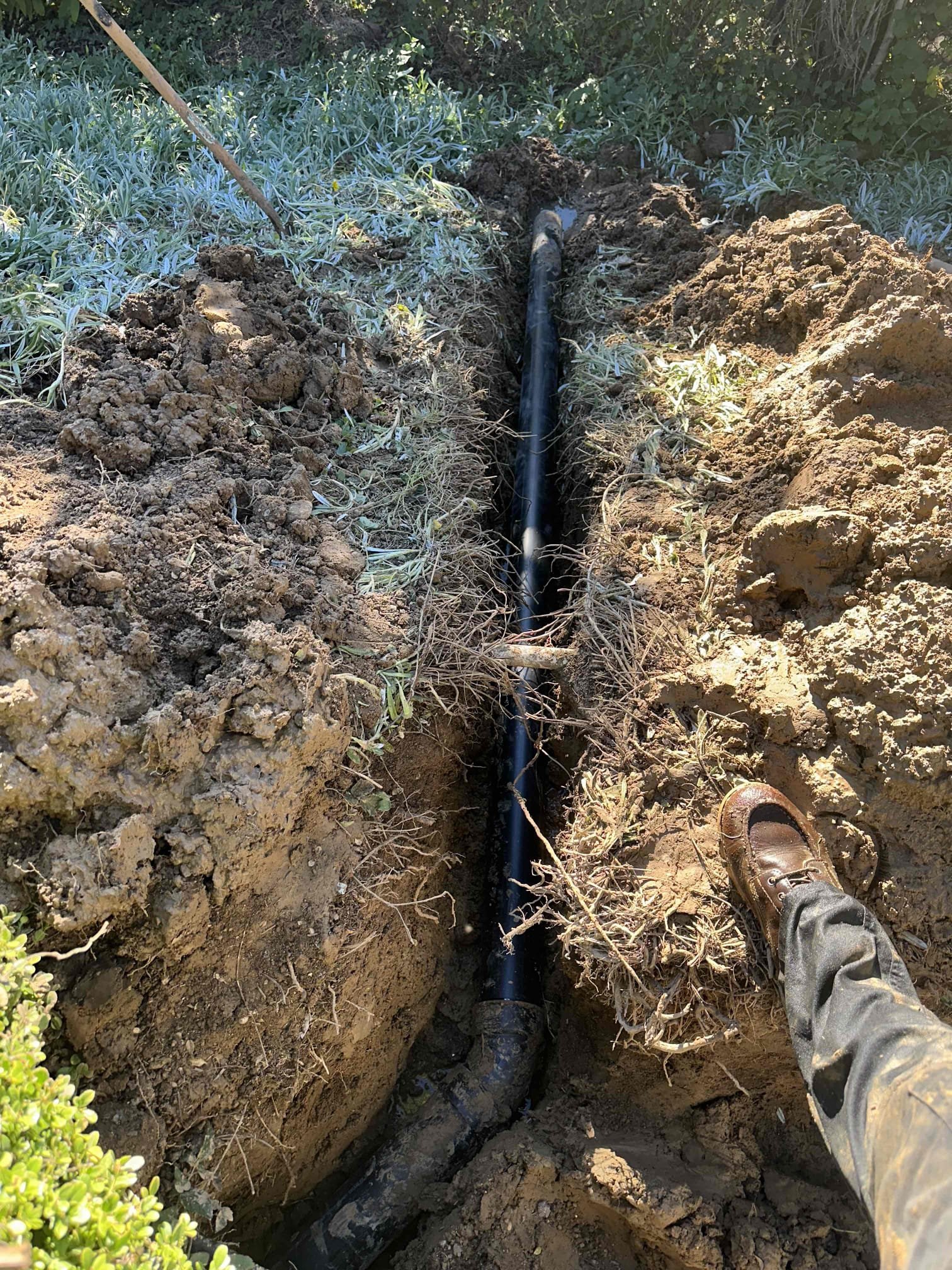 Hydro Jetting & Main Line Repair for Damaged Area Drain in Thousand Oaks, CA