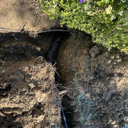 Hydro Jetting & Main Line Repair for Damaged Area Drain in Thousand Oaks, CA