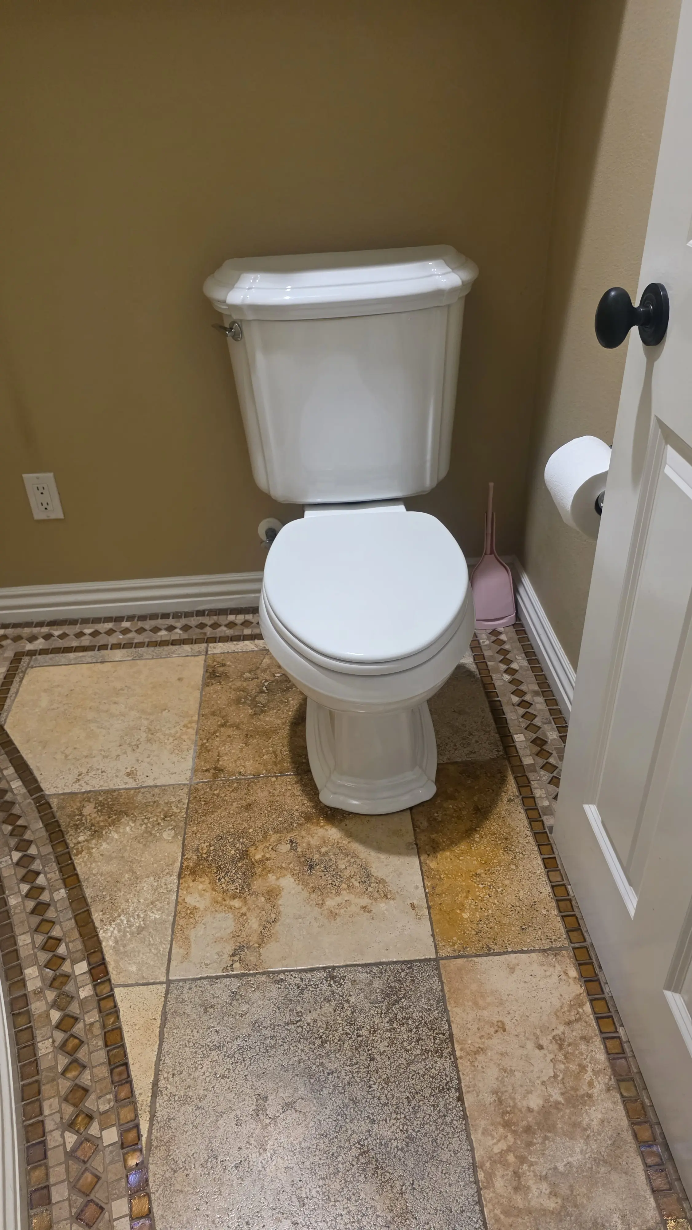 Bathroom Drain Line Excavation & Repair