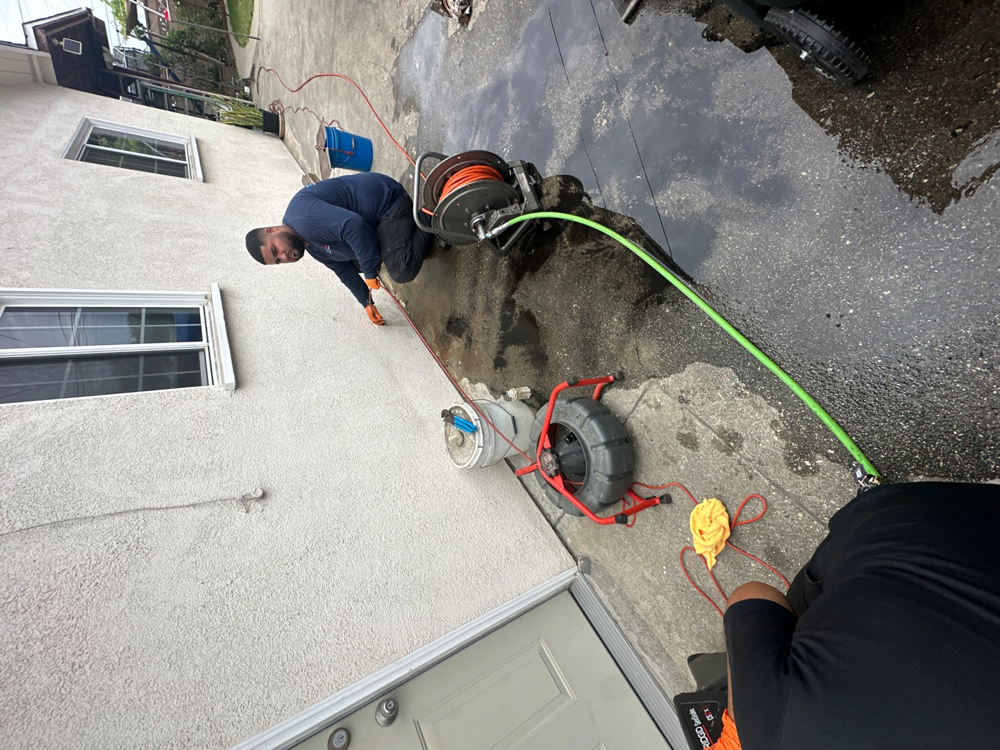 Kitchen Drain Descaling & Epoxy Lining in La Puente — completed