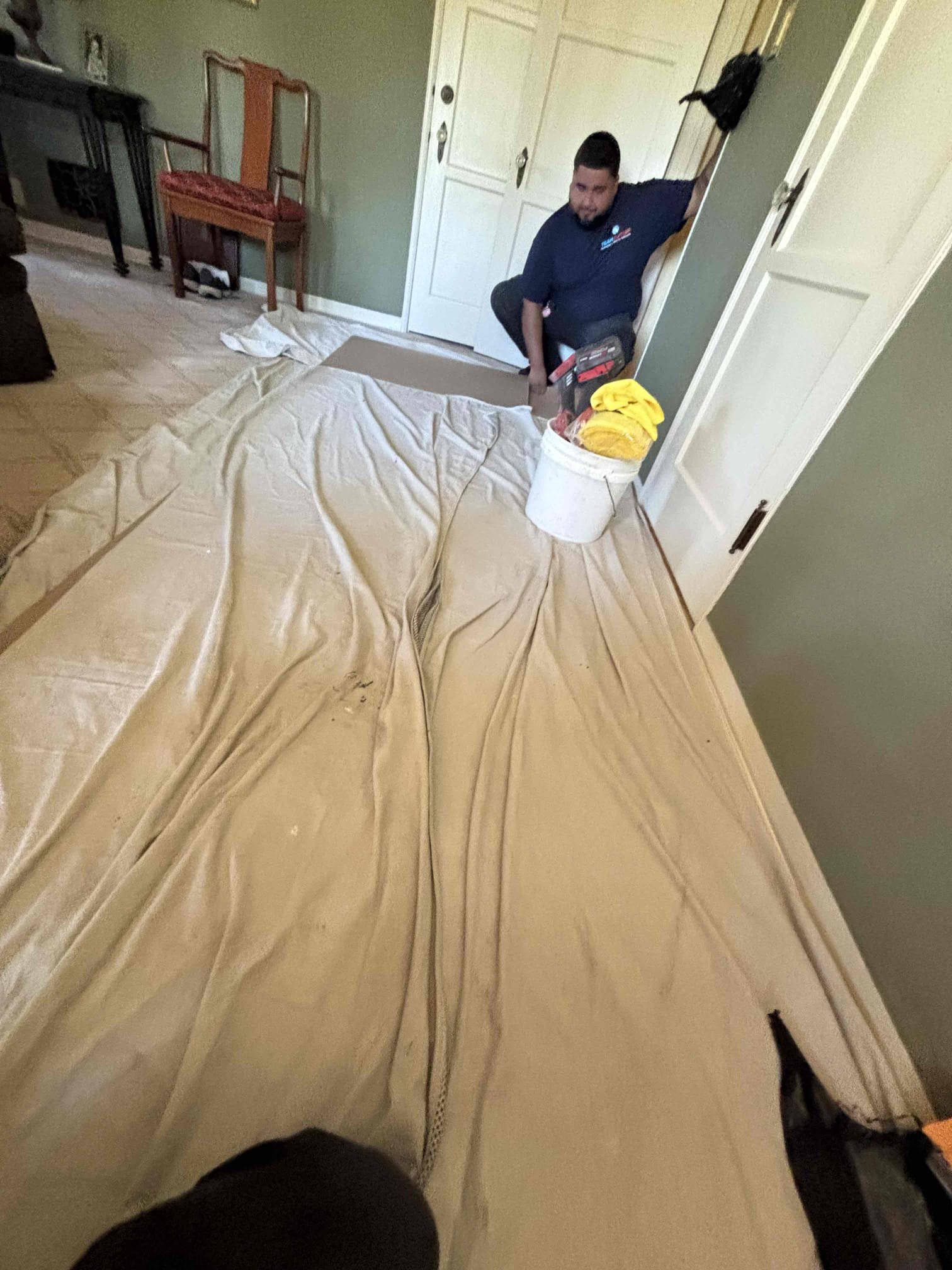 Clogged Drain Repair & Pipe Descaling in Altadena — during the work