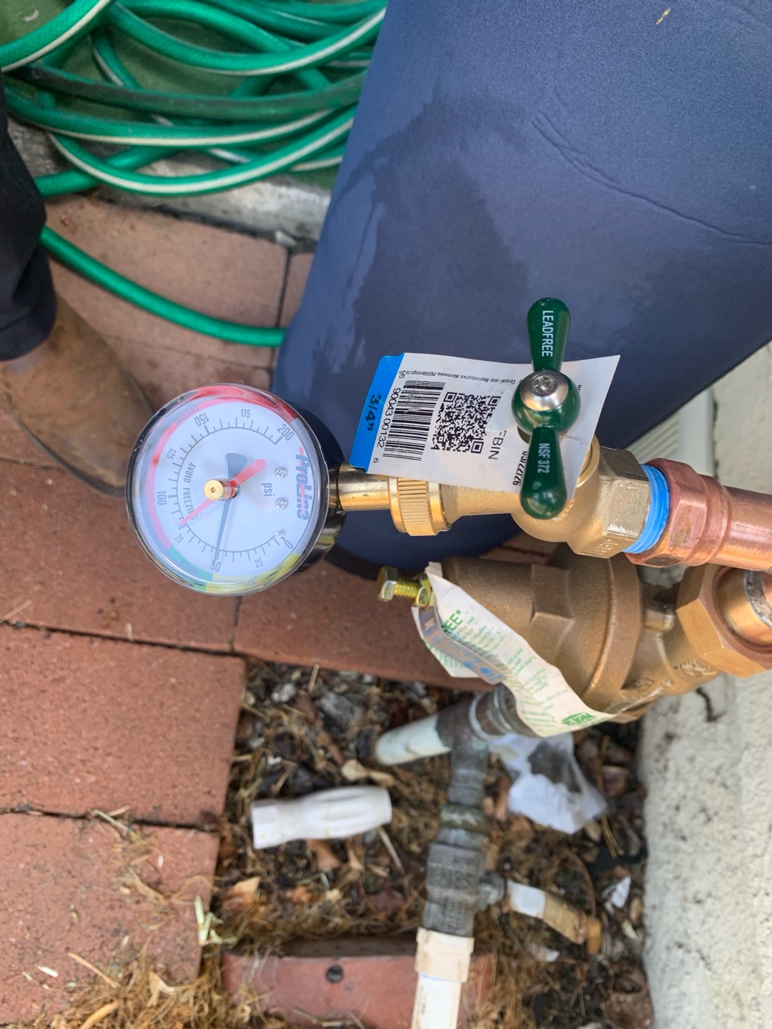 Pressure Regulator Replacement in West Covina — during the work
