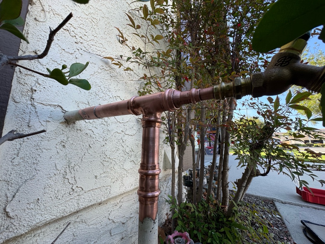 Copper Water Manifold Rebuild in Oxnard — completed