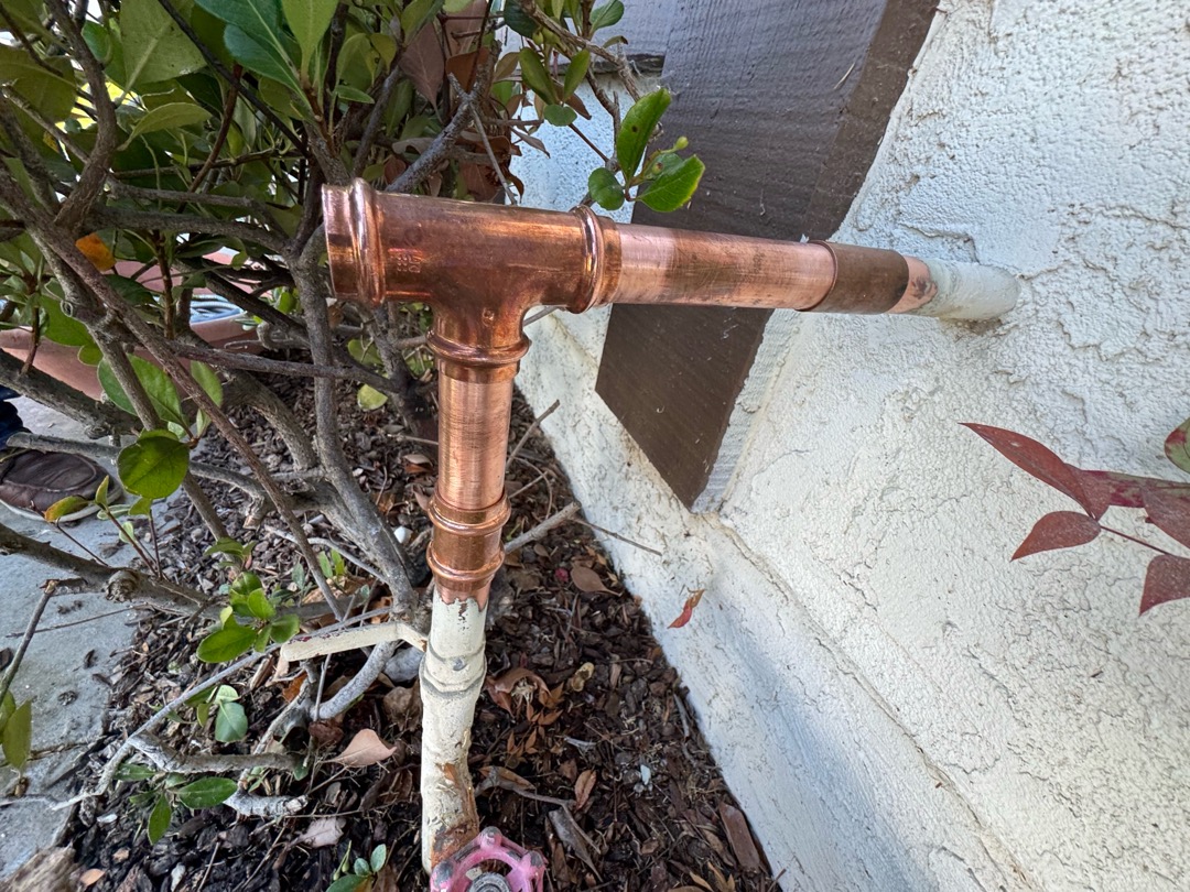 Copper Water Manifold Rebuild photo