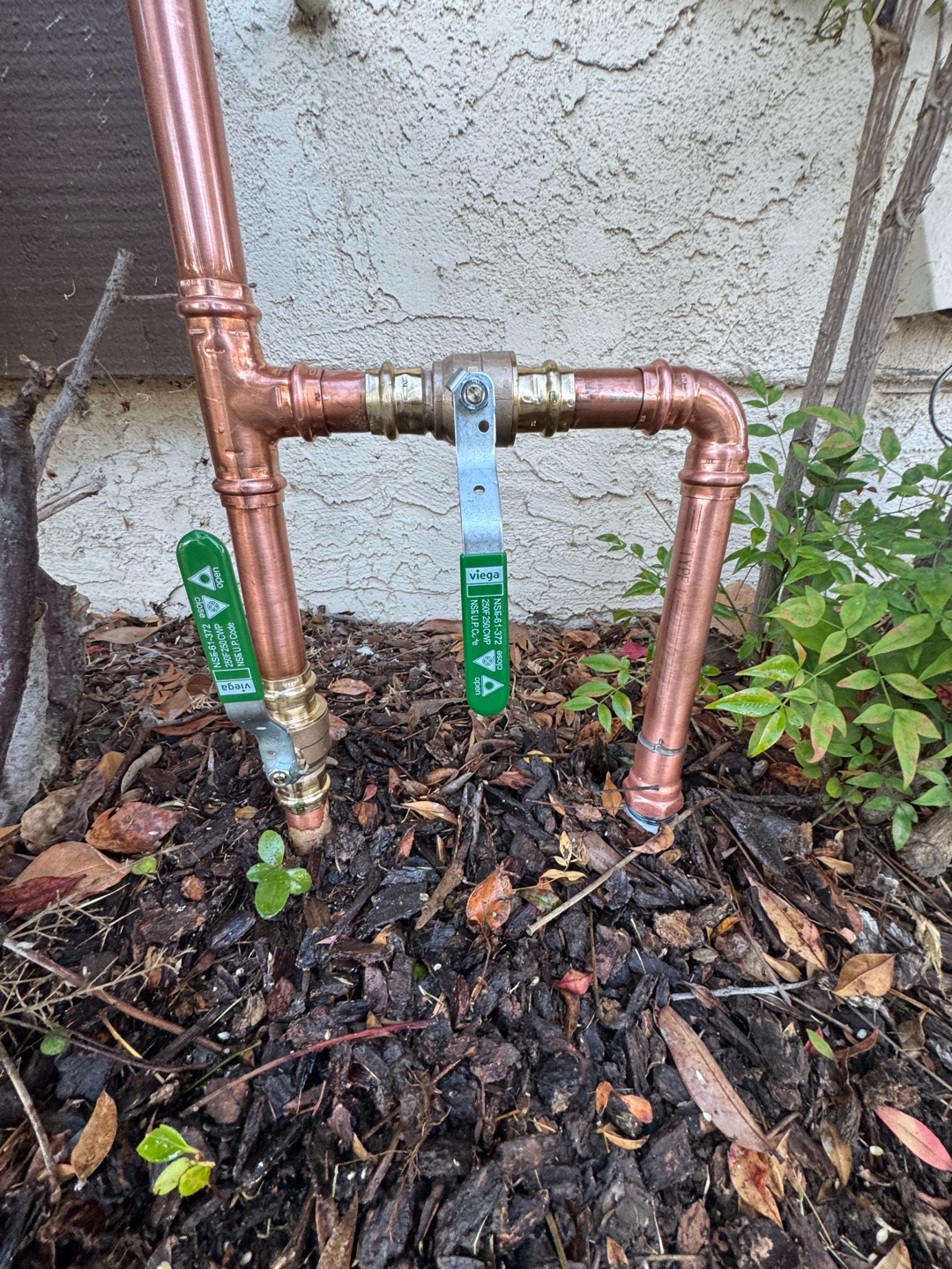 Copper Water Manifold Rebuild photo