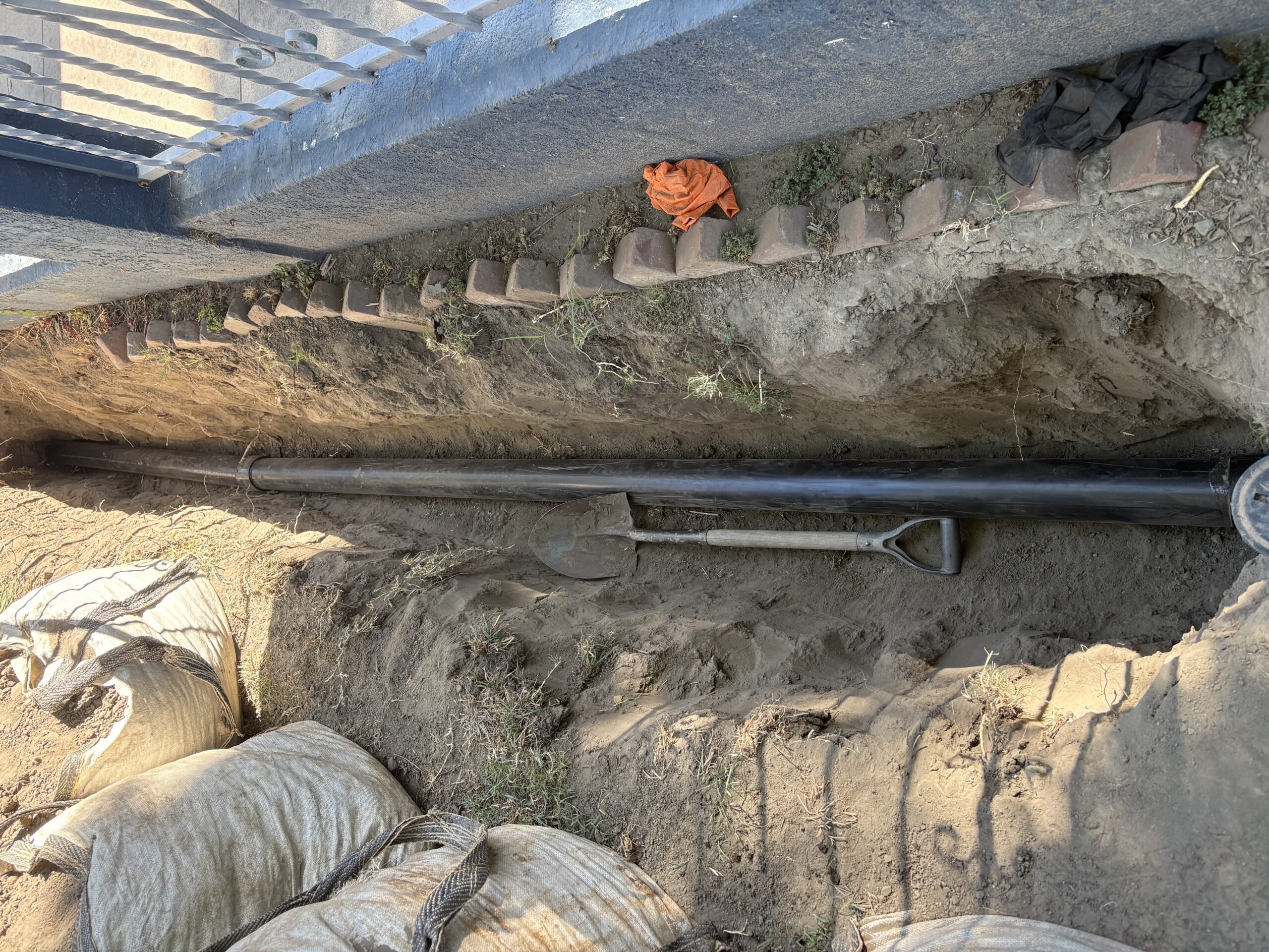 Cast Iron Sewer Line Replacement photo