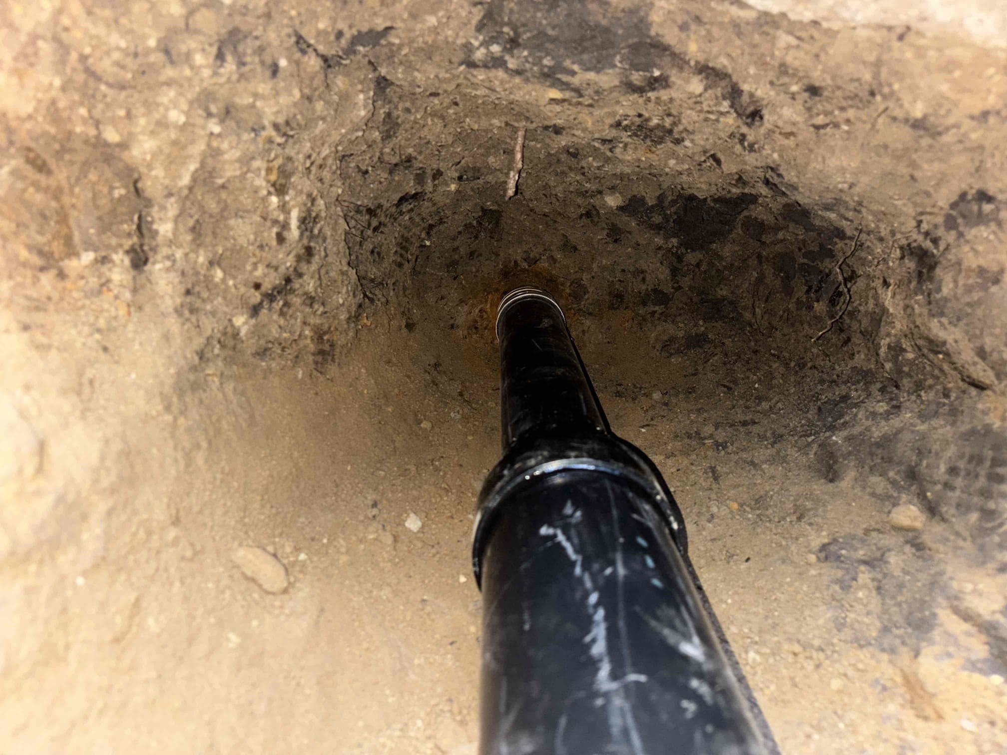 Clogged Drain Repair in Woodland Hills — completed