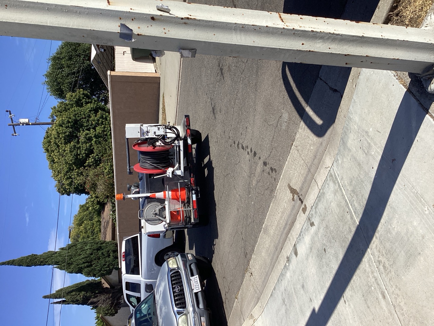 Clogged Drain Line Replacement project in Torrance