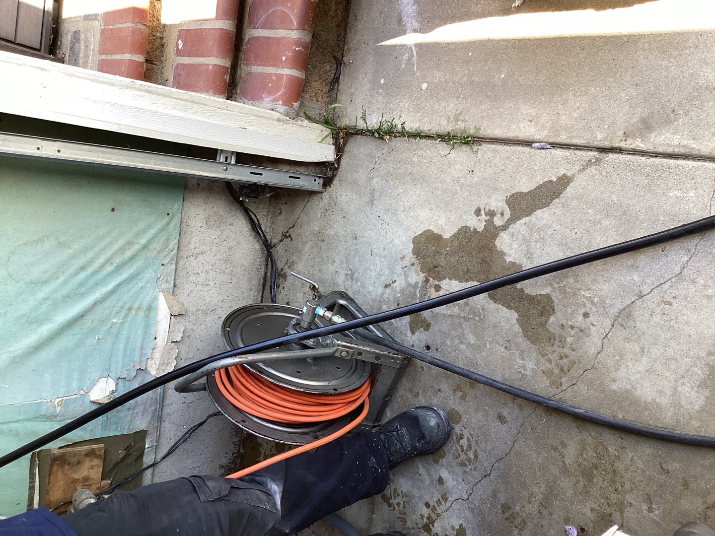 Clogged Drain Line Replacement in Torrance — completed