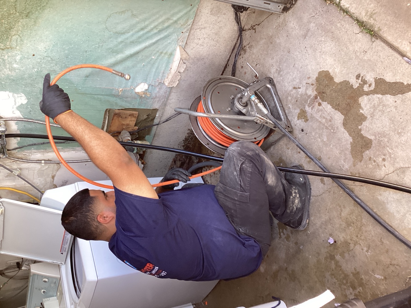 Clogged Drain Line Replacement photo